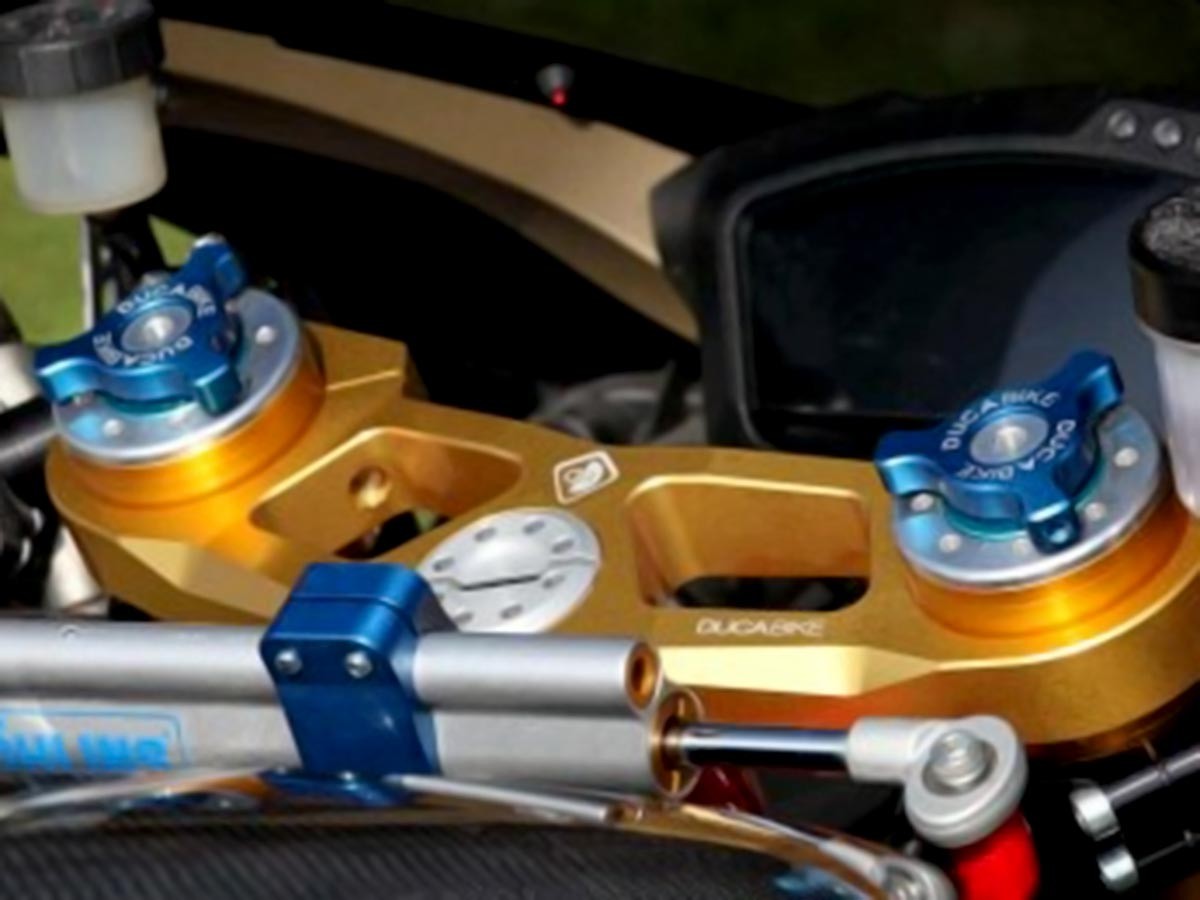 RF1701 - FORK PRELOAD ADJUSTER 17 mm. - DBK Special Parts - 6