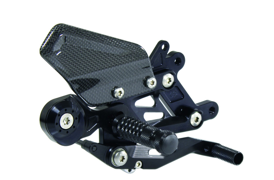 Gilles Tooling Footrest system FXR black, FXR-BM03-B - 2 - Image