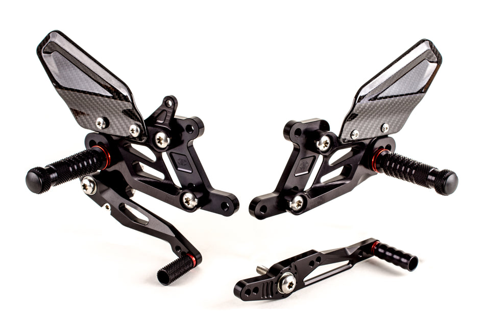 Gilles Tooling Footrest system FXR black, FXR-BM04-B - 2 - Image