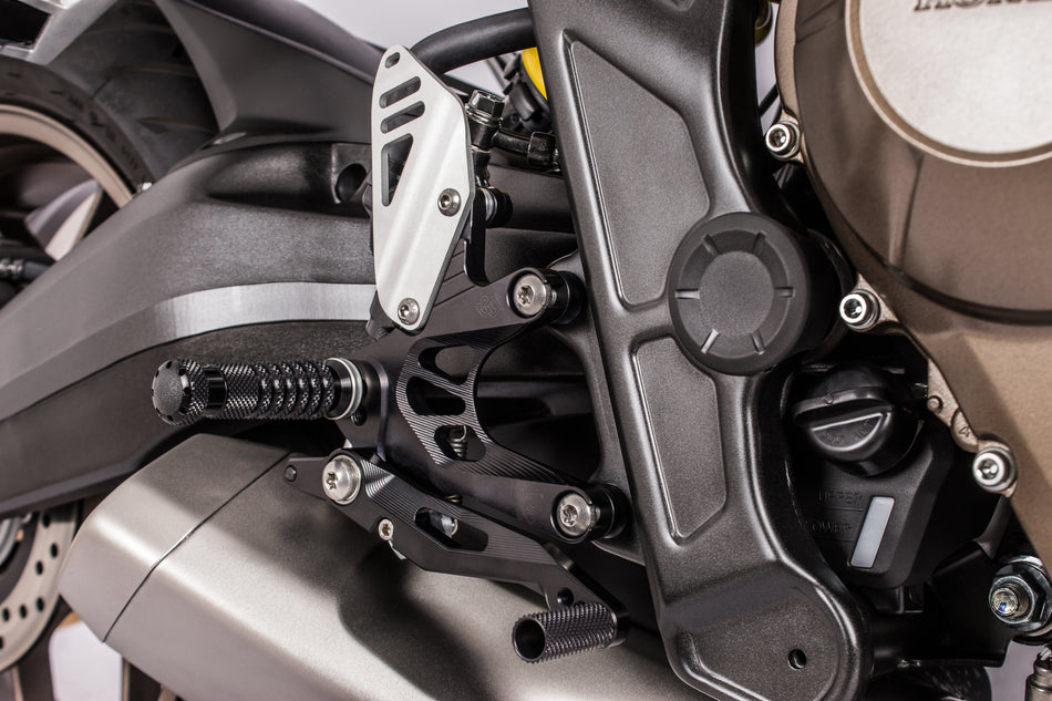 Gilles Tooling Footrest system FXR black, FXR-H05-B - 1 - Image