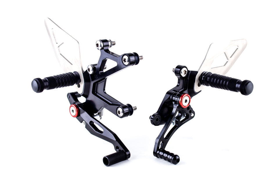 Gilles Tooling Footrest system FXR black, FXR-K06-B - 2 - Image