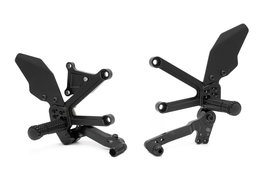 Gilles Tooling Footrest system FXR black, FXR-K08-B - 2 - Image