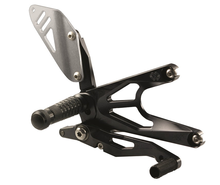 Gilles Tooling Footrest system FXR black, FXR-Y02-B - 1 - Image