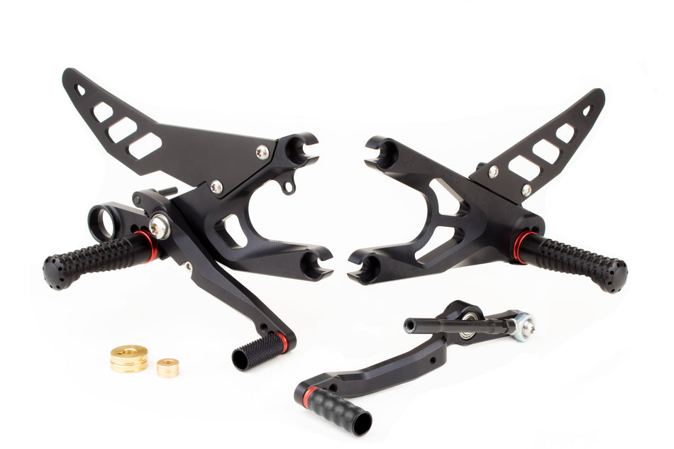 Gilles Tooling Footrest system FXR black, FXR-Y07-B - 2 - Image