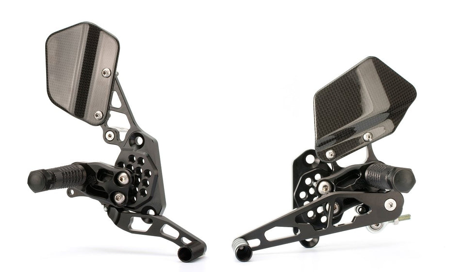 Gilles Tooling Footrest system AS31GT black, AS31-Y05.b - Gilles Tooling - AS31-Y05.b