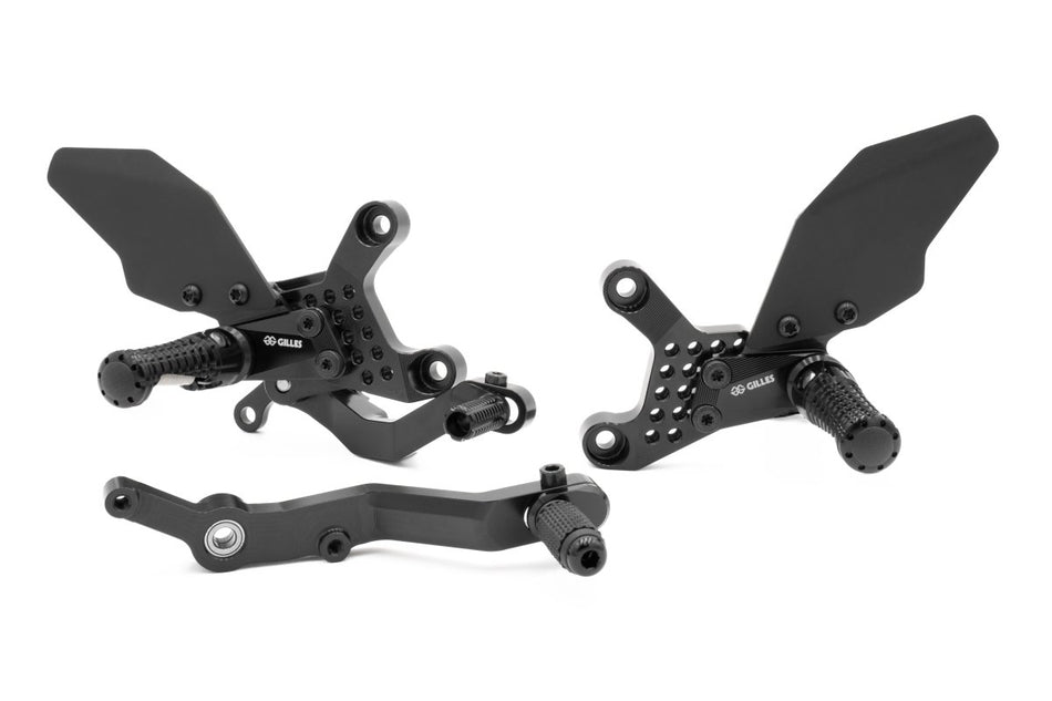 Gilles Tooling Footrest system AS31GT3 black, AS31GT3-Y18-B - Gilles Tooling - AS31GT3-Y18-B