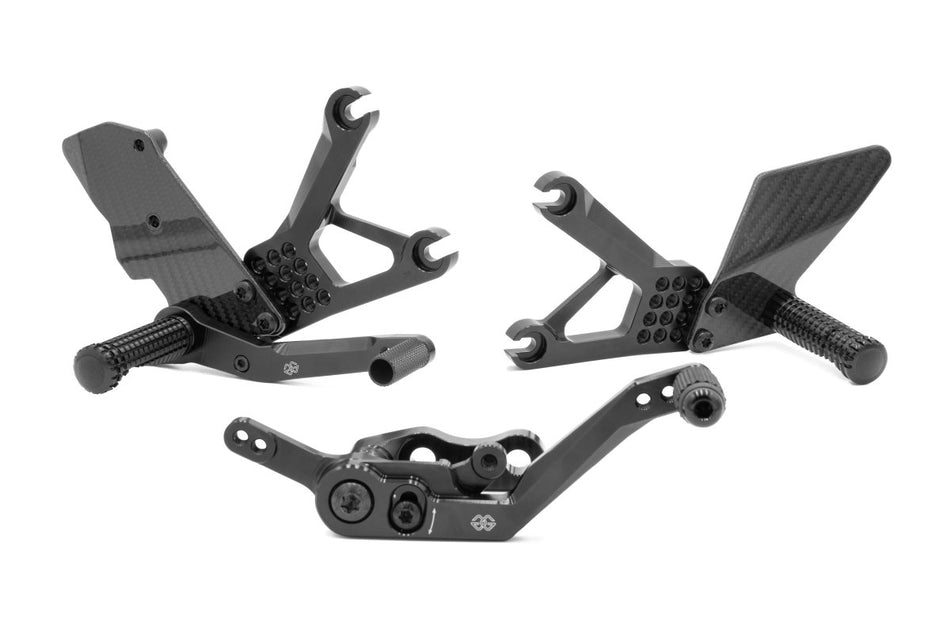 Gilles Tooling Footrest system AS31GT3 Yamaha black, AS31GT3-Y13-B - Gilles Tooling - AS31GT3-Y13-B