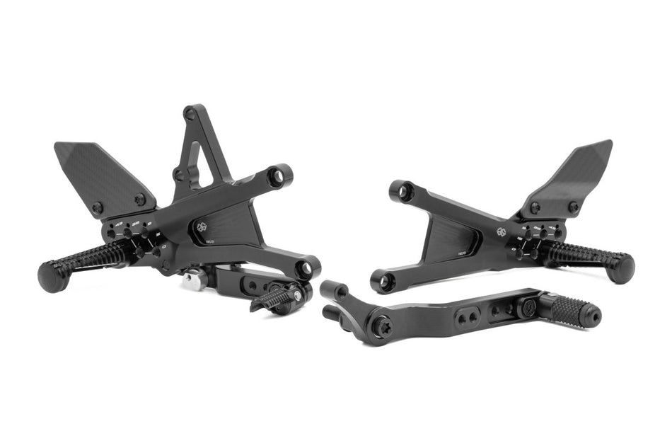 Gilles Tooling Footrest system FXR black, FXR2-T01-B - Gilles Tooling - FXR2-T01-B