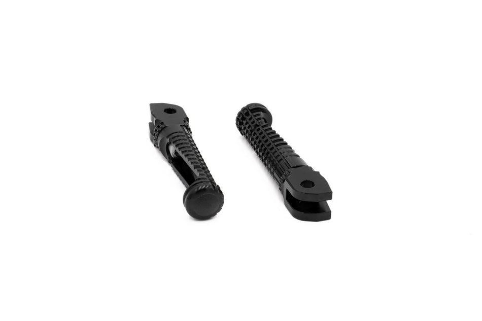 Gilles Tooling Replacement footrests Racing, rider, black, RGK-500-UF18-SET-B - Gilles Tooling - RGK-500-UF18-SET-B