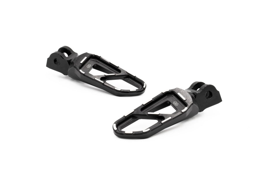 Gilles Tooling Urban-Pro replacement footrest, driver, black, RGK-310-UF40-SET-B - Gilles Tooling - RGK-310-UF40-SET-B