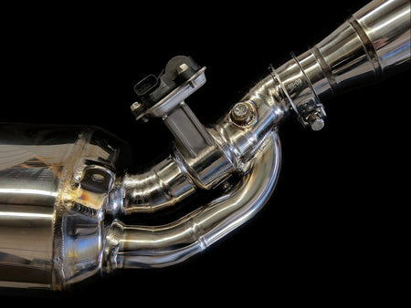 Kawasaki Ninja H2 Vandemon Bimodal Stealth Titanium Exhaust System - Vandemon - KAWAH2TICSPOLEXHWVR