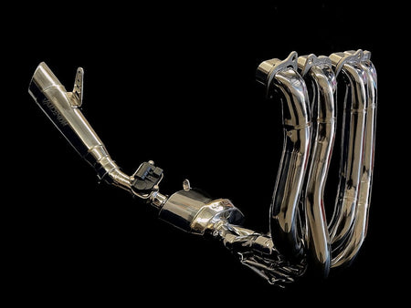 Kawasaki Ninja H2 Vandemon Bimodal Stealth Titanium Exhaust System - Vandemon - KAWAH2TICSPOLEXHWVR