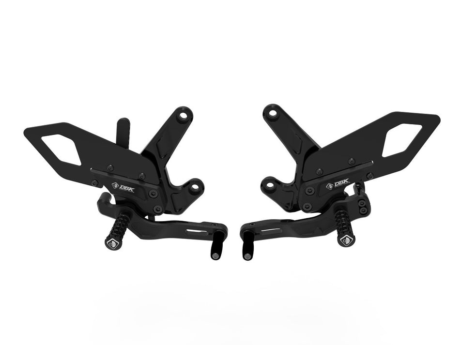 KTM 990 Duke Adjustable Pilot Rearsets Kit - DBK Special Parts - 18