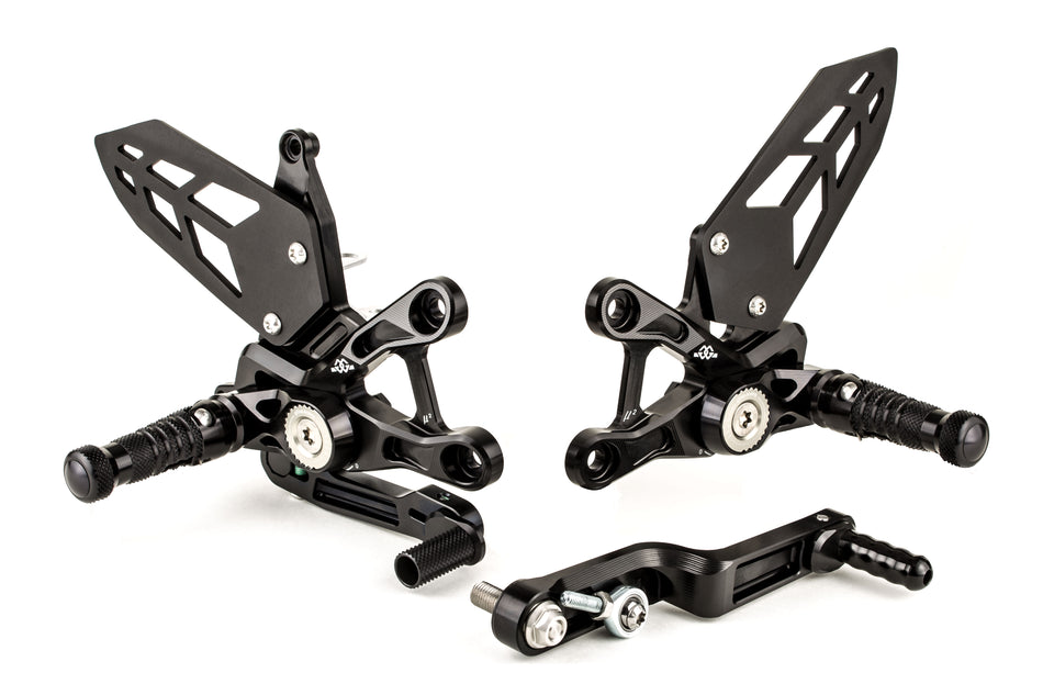 Gilles Tooling Footrest system MUE2 black, MUE2-S01.b - 2 - Image