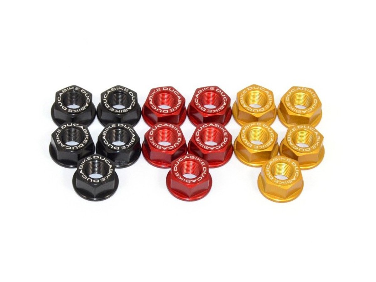 5DSB01 - NUTS SET REAR SPROCKET CARRIER - DBK Special Parts - 1