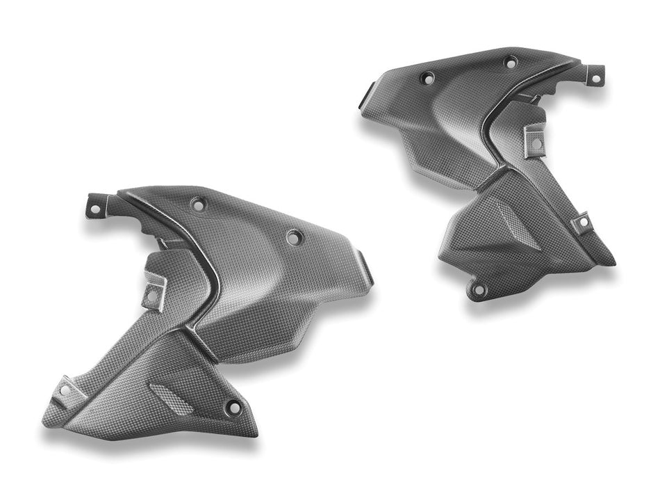 Pair of Fuel Tank Side Covers Matt Carbon Ducati Streetfighter V2 2025 - DBK Special Parts - 1