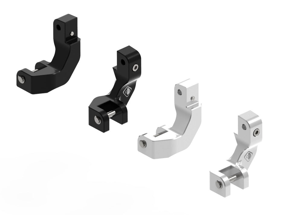 PAP04 - MOTO GUZZI PASSENGER FOOTPEG COMFORT KIT - DBK Special Parts - 1