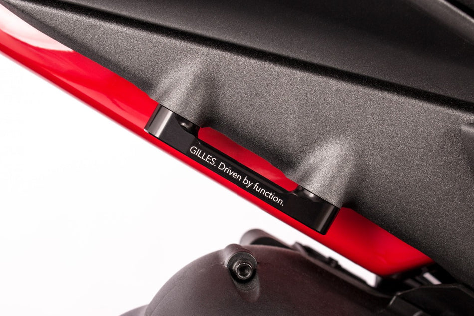 Gilles Tooling Passenger carrier cover black, PPC-08-KIT-B - 1 - Image