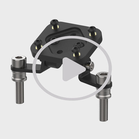 Evotech Garmin Handlebar Clamp Sat Nav Mount - Triumph Scrambler 1200 XE (2019 - 2023) - 3, PRN014566-015362-02