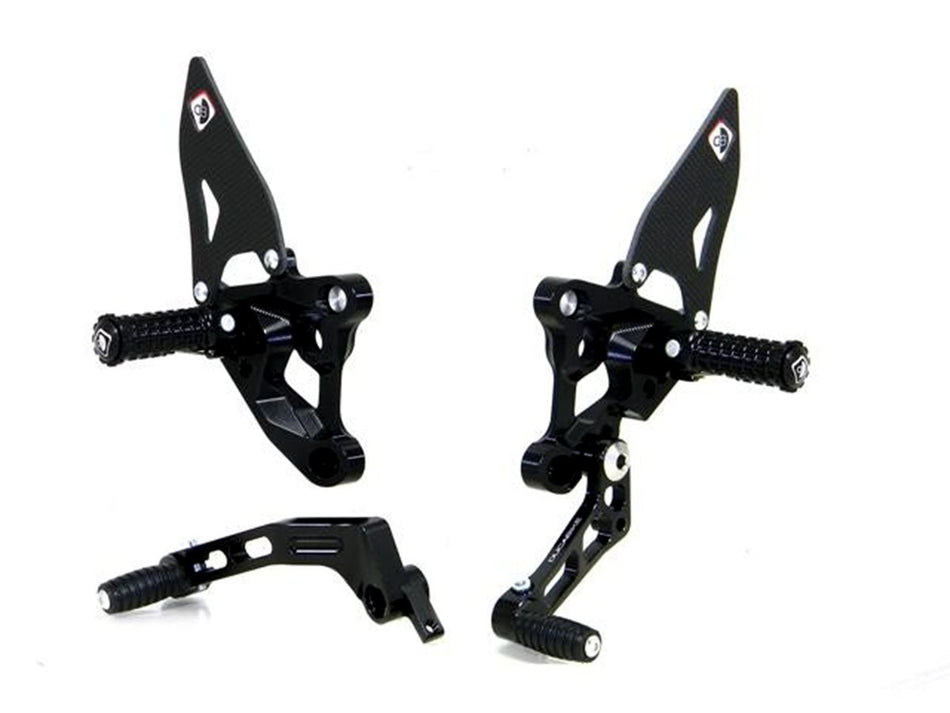 PRSBK01 - SBK ADJUSTABLE REARSETS - DBK Special Parts - 1