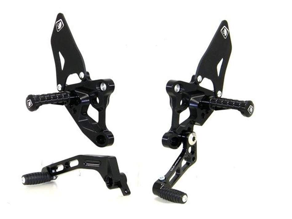 PRSBK01 - SBK ADJUSTABLE REARSETS - DBK Special Parts - 2