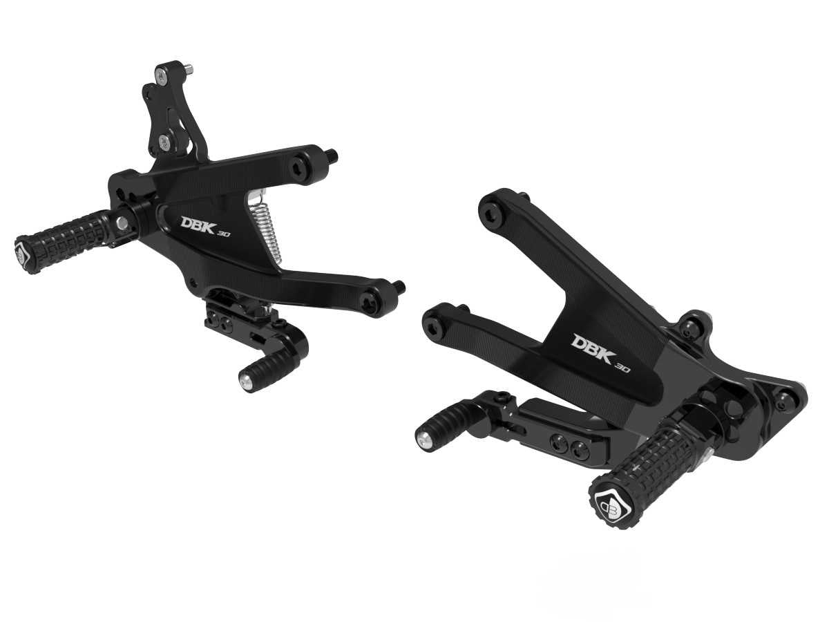 PRV402 - PANIGALE V4 MY25 ADJUSTABLE SBK REARSETS - DBK Special Parts - 13