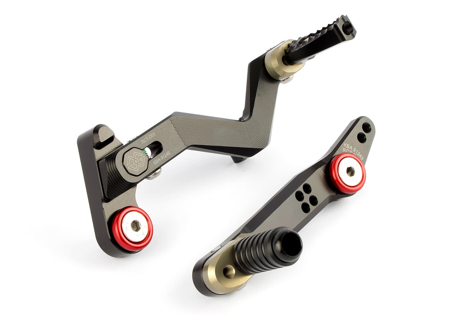 Gilles Tooling Shift and brake lever KIT black, RCT-D01-SB-KIT.b - 1 - Image