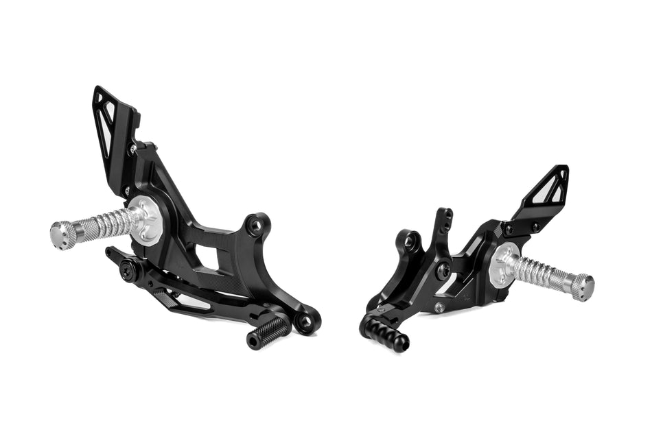 Gilles Tooling Footrest system R9T-Racer black matt, RCT10GT-9T-RACER-CUP-B - 1 - Image