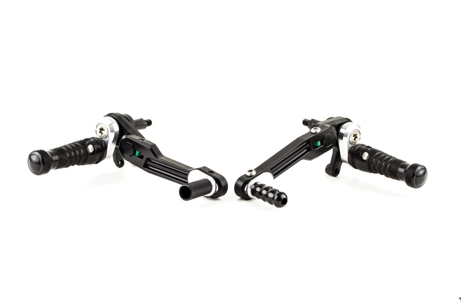 Gilles Tooling Footrest system RCT10GT D05 black-silver, RCT10GT-D05.bs - 2 - Image