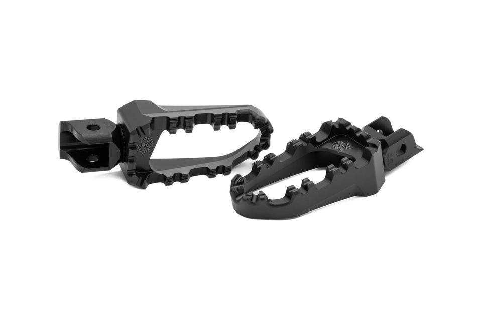 Gilles Tooling Pro-X Enduro replacement footrests, rider, black, RGK-109-UF34-SET-B - 2 - Image