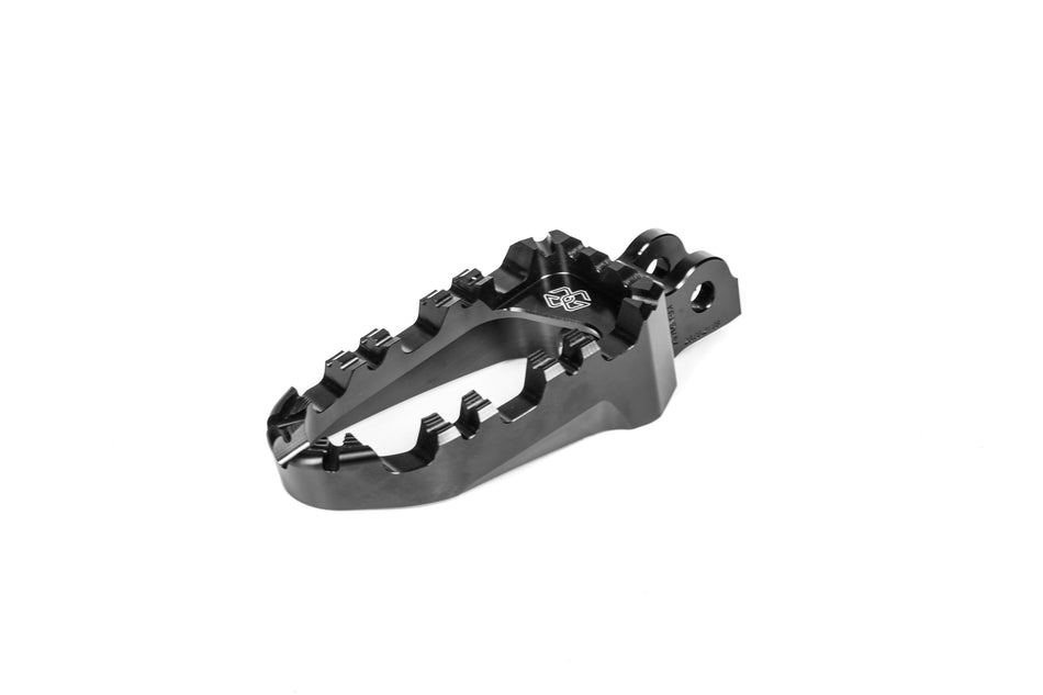 Gilles Tooling Pro-X Enduro replacement footrests, rider, black, RGK-960-UF34-SET-B - 1 - Image