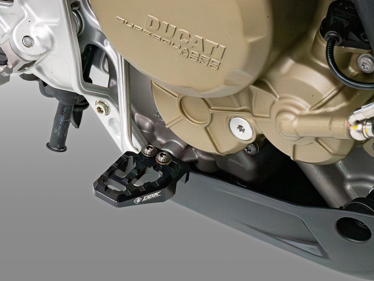 RPPIS03 - HM 698 MONO ADJUSTABLE REAR BRAKE PEDAL EXTENSION - DBK Special Parts - 4