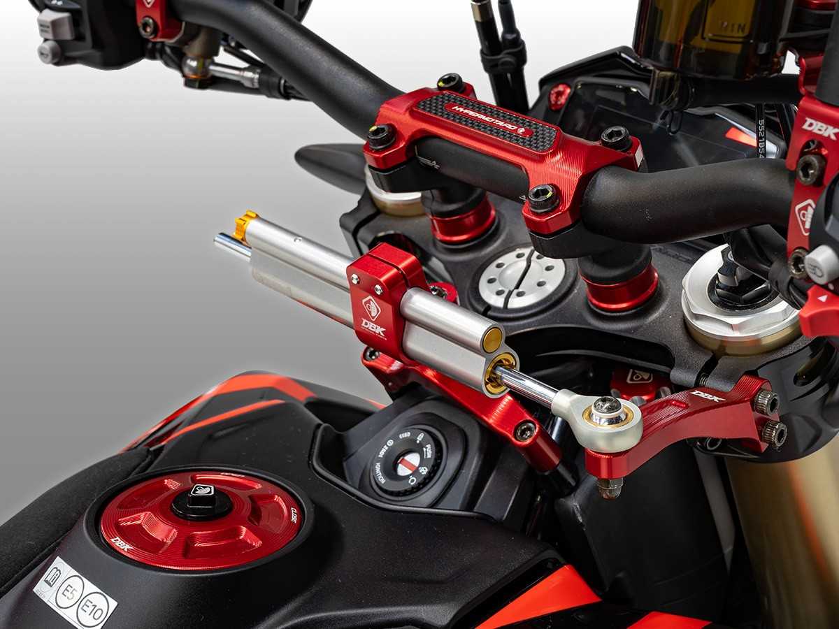 SAS22 - HM 698 MONO STEERING DAMPER KIT - DBK Special Parts - 3