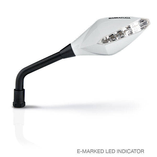 BARRACUDA STREET MIRRORS WITH INTEGRATED INDICATORS (PAIR)