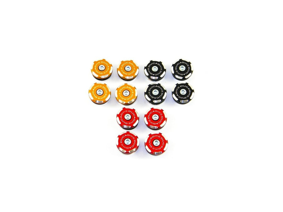 TT95902 - FRAME PLUGS 959 / 1299 PANIGALE BICOLOR - DBK Special Parts - 1