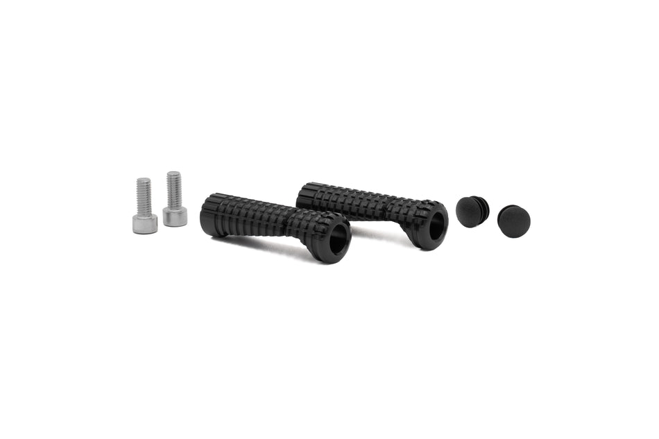 Gilles Tooling Footrest kit black, UF-18-KIT.b - 2 - Image
