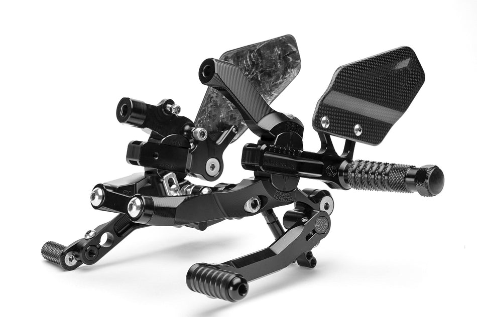 Gilles Tooling Footrest system VCR38GT black, VCR-D04.b - 2 - Image