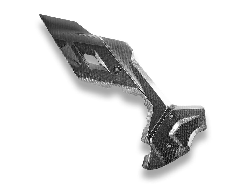 XDiavel V4 Chain Cover Glossy Carbon - DBK Special Parts - 1