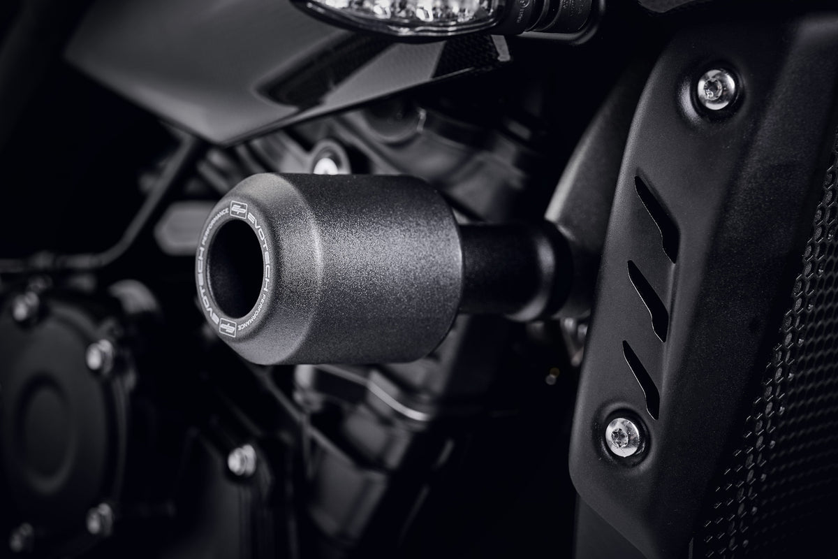 Evotech Triumph Speed Triple RS Frame Crash Bobbins (2018 - 2020) - 2