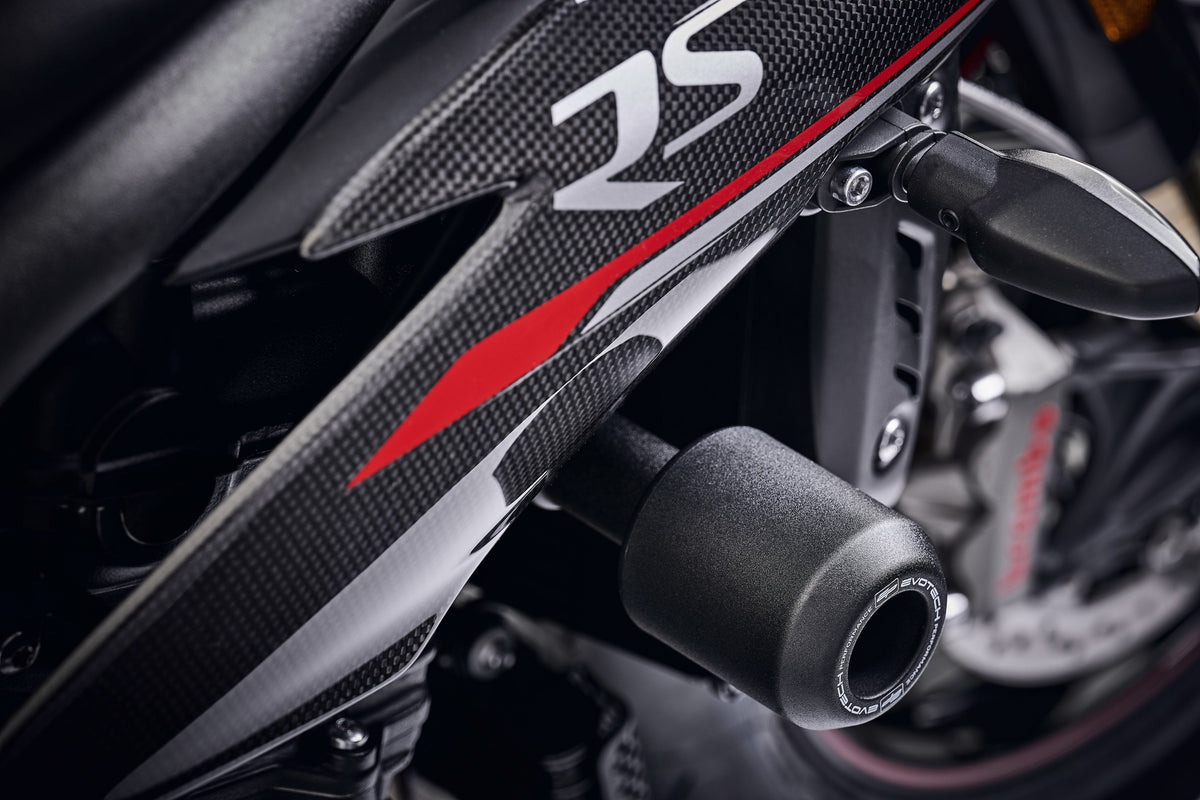 Evotech Triumph Speed Triple RS Frame Crash Bobbins (2018 - 2020) - 3