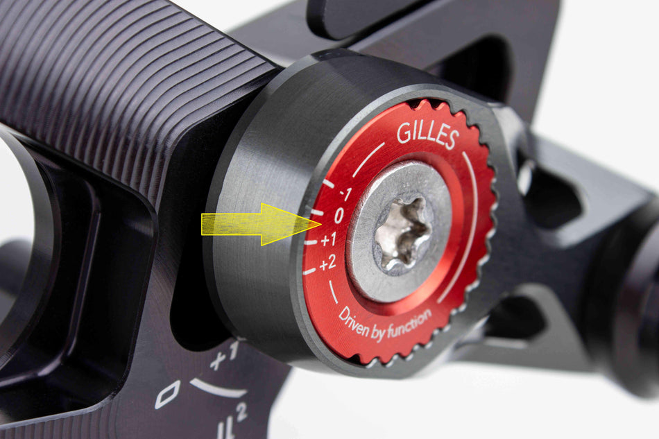 VST-03-L.r MUE2 rearset coloured insert - left - Gilles Tooling